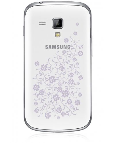 Samsung GALAXY S Duos - White La Fleur - 3