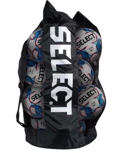 Сак за топки Select - Footbal bag, 10-12 топки, черен - 1