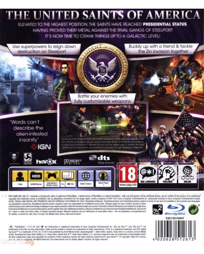 Saint's Row IV Commander in Chief Edition (PS3) - 7