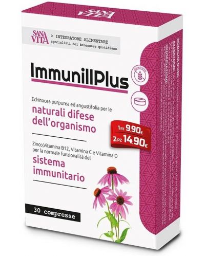 Sanavita ImmunillPlus, 30 таблетки, Paladin Pharma - 1