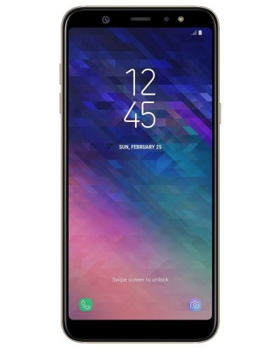 Смартфон Samsung GALAXY A6+, 2018 32GB Златист - 1