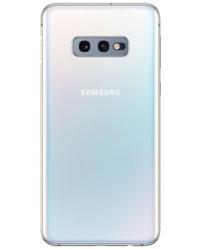 Смартфон Samsung SM-G970F Galaxy S10е - 5.8", 128 GB, бял - 2
