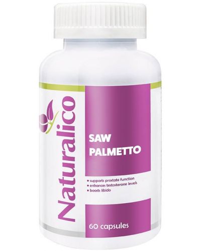 Saw Palmetto, 60 капсули, Naturalico - 1