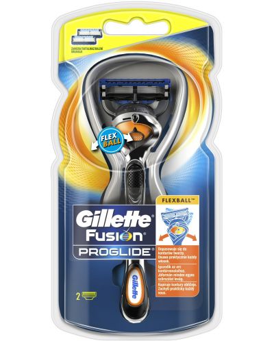 Gillette Fusion Самобръсначка Flexball, с 2 ножчета - 1