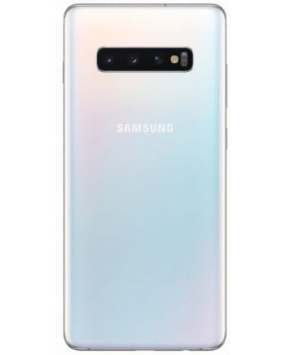 Смартфон Samsung - SM-G975F Galaxy S10+, 6.4, 128 GB, бял - 1