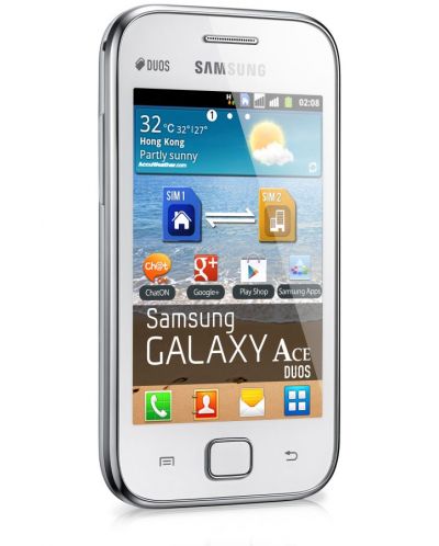Samsung GALAXY ACE Duos - бял - 4