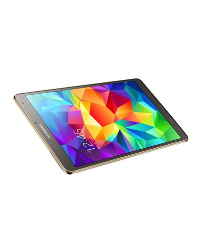 Samsung GALAXY Tab S 8.4" WiFi - Titanium Bronze + калъф Simple Cover Titanium Bronze - 16