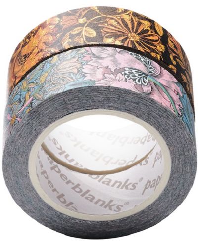 Декоративно тиксо Paperblanks - Morris Honeysuckle & Morris Pink Honeysuckle, 2 броя - 3
