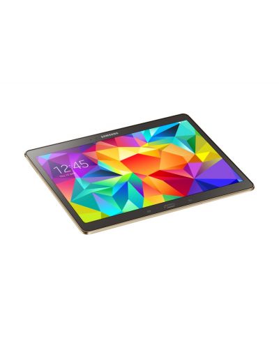Samsung GALAXY Tab S 10.5" 4G/LTE - Titanium Bronze + калъф Simple Cover Titanium Bronze - 24