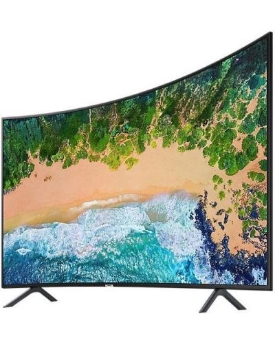 Телевизор Samsung 65NU7372 - 65", LED, UHD, Curved, черен - 3