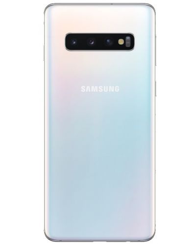 Смартфон Samsung SM-G973F Galaxy S10 -  6.1, 128 GB, бял - 2