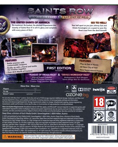 Saints Row IV Re-Elected & Gat Out Of Hell - First Edition (Xbox One) - 3