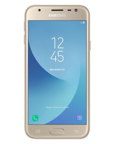 Samsung Smartphone SM-J330 GALAXY J3 2017 16GB Dual Sim Gold - 1