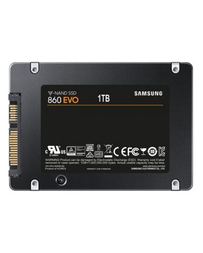 Твърд диск Samsung SSD 860 EVO 1TB Int. 2.5" SATA - 3