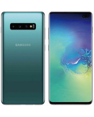 Смартфон Samsung - SM-G975F Galaxy S10+, 6.4, 128 GB, зелен - 1