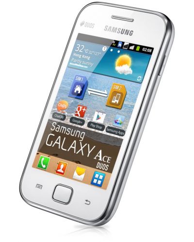 Samsung GALAXY ACE Duos - бял - 1
