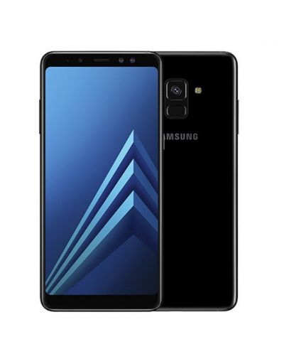 Смартфон Samsung GALAXY A8 2018 32GB Black - 1