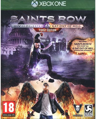 Saints Row IV Re-Elected & Gat Out Of Hell - First Edition (Xbox One) - 1