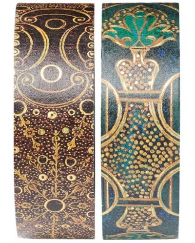 Декоративно тиксо Paperblanks - Shakespeare's Library & Turquoise Chronicles, 2 броя - 2