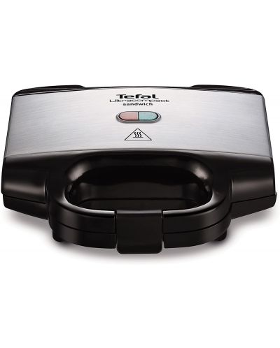 Сандвич-тостер Tefal - SM157236, 700W, 1 степен, сребрист - 2