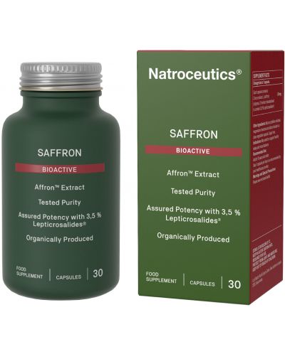 Saffron Bioactive, 30 mg, 30 капсули, Natroceutics - 1