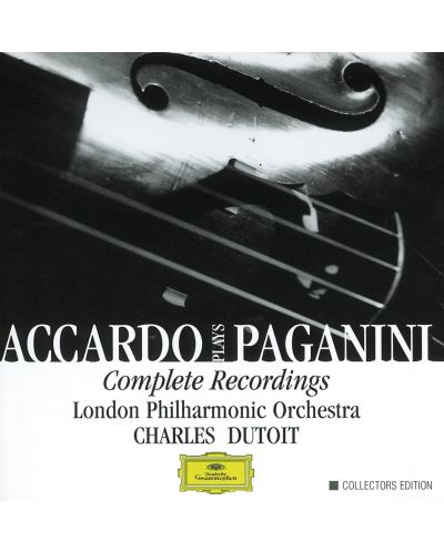 Salvatore Accardo, London Philharmonic Orchestra, Charles Dutoit - Accardo Plays Paganini (CD)