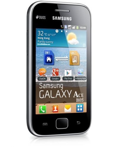 Samsung GALAXY ACE Duos - черен - 2