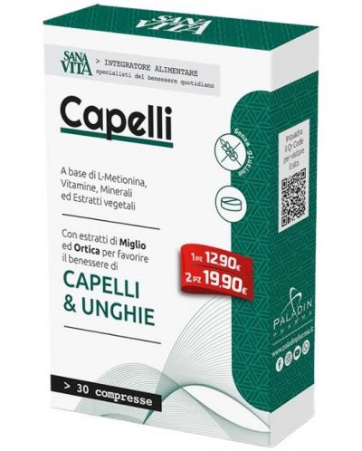 Sanavita Capelli, 30 таблетки, Paladin Pharma - 1