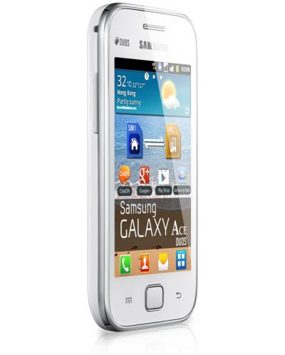 Samsung GALAXY ACE Duos - бял - 3