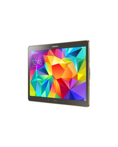 Samsung GALAXY Tab S 10.5" 4G/LTE - Titanium Bronze + калъф Simple Cover Titanium Bronze - 27
