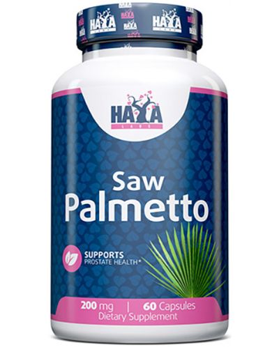 Saw Palmetto, 200 mg, 60 капсули, Haya Labs - 1