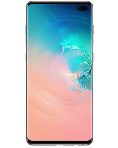 Смартфон Samsung - SM-G975F Galaxy S10+, 6.4, 128 GB, бял - 2