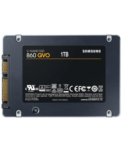 SSD памет Samsung - 860 QVO, 1TB, 2.5'', SATA III - 2