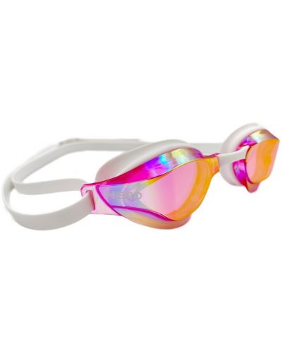 Състезателни очила за плуване HERO - Viper, бели/розови - 2