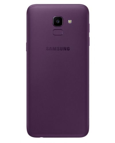 Смартфон Samsung Galaxy J6 Dual Sim, Лилав - 2