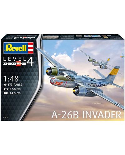 Сглобяем модел Revell - Самолет A-26B Invader (03921) - 1