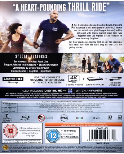 San Andreas (4K UHD + Blu-Ray) - 2