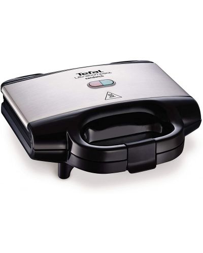 Сандвич-тостер Tefal - SM157236, 700W, 1 степен, сребрист - 1