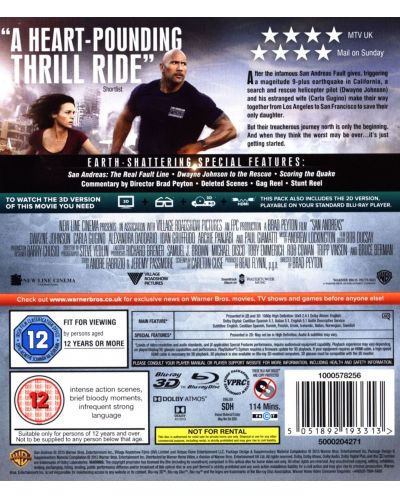 San Andreas 3D (Blu-Ray) - 2