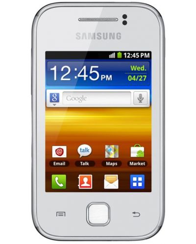Samsung GALAXY Y - бял - 1
