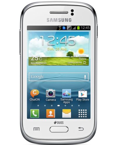 Samsung GALAXY Young Duos - бял - 1