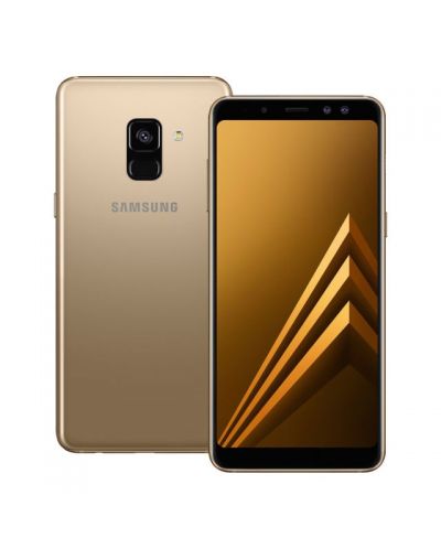 Смартфон Samsung GALAXY A8 2018 32GB Gold - 1