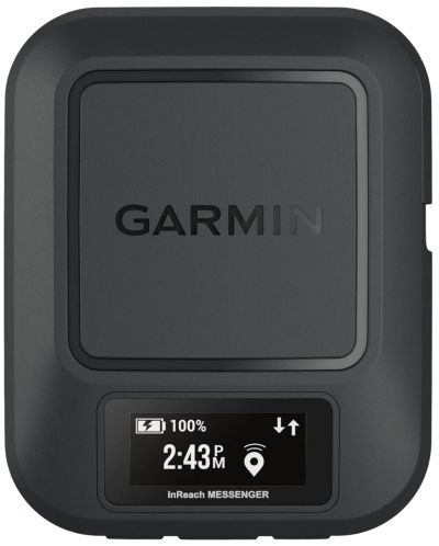 Сателитен комуникатор Garmin - inReach Messenger, 1.08'', GPS, черен - 1