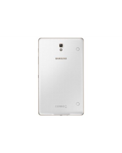 Samsung GALAXY Tab S 8.4" 4G/LTE - бял + калъф Simple Cover Titanium Bronze - 14
