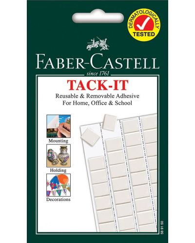 Самозалепваща гума Faber-Castell - Track-It, 50 g - 1
