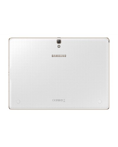 Samsung GALAXY Tab S 10.5" 4G/LTE - бял + калъф Simple Cover Titanium Bronze - 21