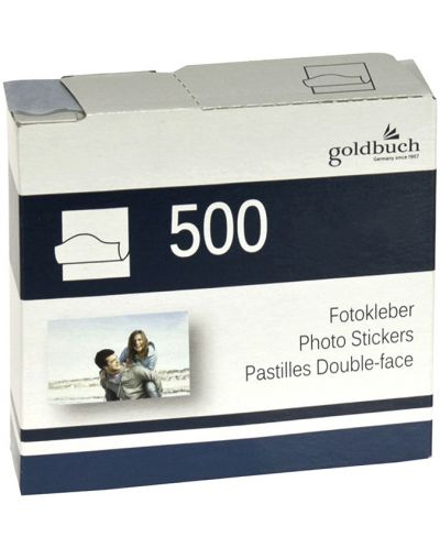 Самозалепващи лепенки за снимки Goldbuch - 500 броя, 9 x 9 cm - 2