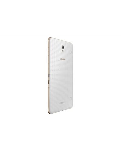 Samsung GALAXY Tab S 8.4" 4G/LTE - бял + калъф Simple Cover Titanium Bronze - 25