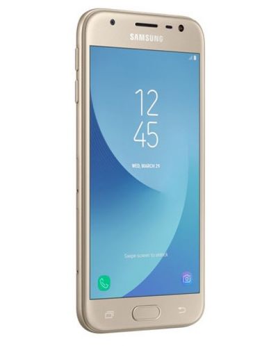 Смартфон Samsung GALAXY J3 2017 16GB Single Sim Gold - 3