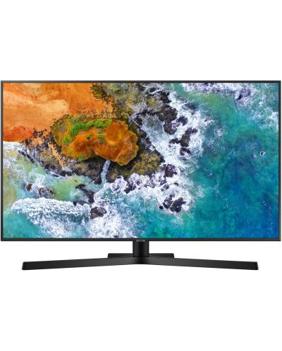Смарт телевизор Samsung 50NU7402 - 50", LED, 4K UHD, черен - 2